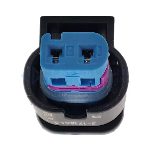 0090-235 2 Pin female Automotive waterproof connector Harness connector 3-1718643-1 3-1718647-1 C - image 3