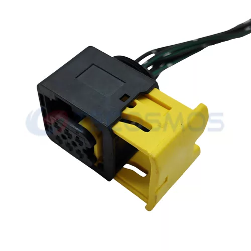 Waterproof Wire Connector Cable Harness Automotive Enclosure Connector for Volkswagen Audi 6pin Female 1-1418469-1 - image 4
