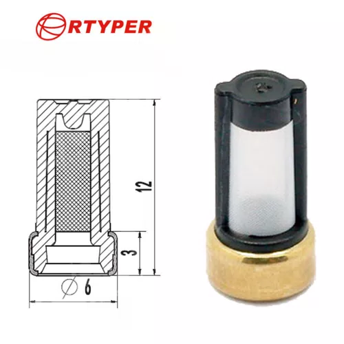 11001 Fuel Injector Micro Filter Repair Kits Microfiltros Para De Inyectores For Bosch Mazda Ford Bmw