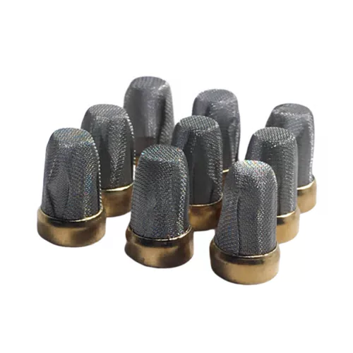 11017 Fuel Injector Repair Kit Metal Micro Filter 8.7*3.8*13.2mm