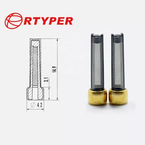 Fuel Injector Repair Kit Metal Micro Filter 4.2*14.8mm 11024 - image 2