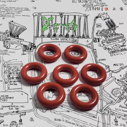 21018-5 Universal Fuel Injector Repair Kits FKM Rubber Seals O Ring 7.52*3.53mm - image 3