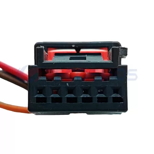Waterproof Wire Connector Cable Harness Car Enclosure Connector for Volkswagen Audi 6pin Female 972706