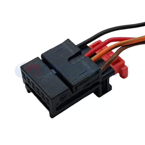 Waterproof Wire Connector Cable Harness Car Enclosure Connector for Volkswagen Audi 6pin Female 972706 - image 6