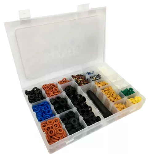 High Quality RT10002 Universal Fuel Injector Repair Kit For Ford Rubber Seal O-ring