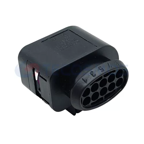 Automotive Waterproof Wire Harness Connector for Car Connector Plug 10-Pin Female 1J0973715 - image 3