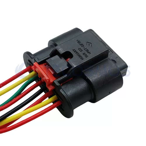 Waterproof Wire Connector Cable Harness Car Enclosure Connector for Volkswagen Audi 10pin Female CT10-0029M - image 2