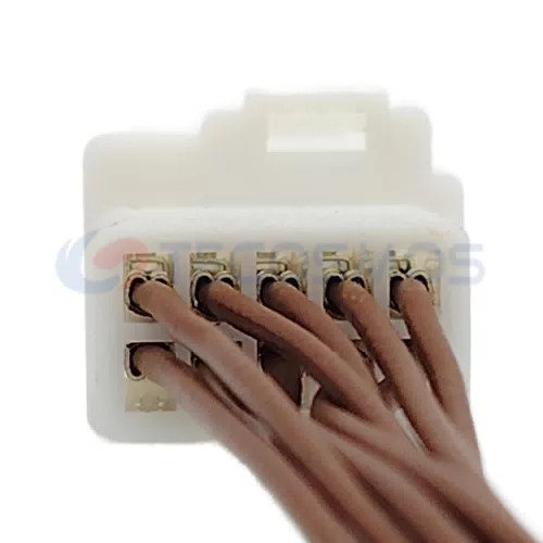 Automotive Interior Wiring Harness Connector Plug Waterproof Shell for Mercedes Benz 10 Pin Male CT10-0053G-3 - image 5