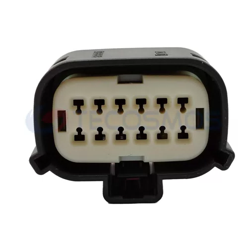 Automotive Front Headlight Connector Plug for Jeep 12 Pin Female CT12-0001M-1 - image 2