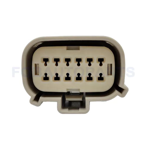 CT12-0002M-1 Connector Wire 12pin Female for Buick Headlight Plug Left Low Right High 33472-1202 - image 2
