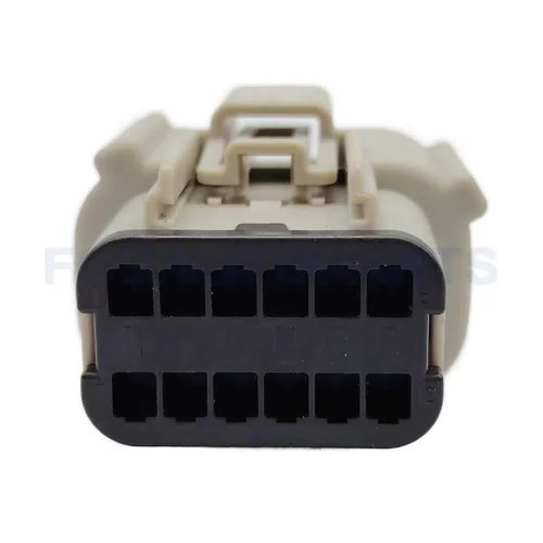 CT12-0002M-1 Connector Wire 12pin Female for Buick Headlight Plug Left Low Right High 33472-1202 - image 3