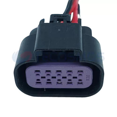 Car Headlight Connector Plug Waterproof Plug Suitable for Buick 12 Pin Female CT12-0003M - image 2