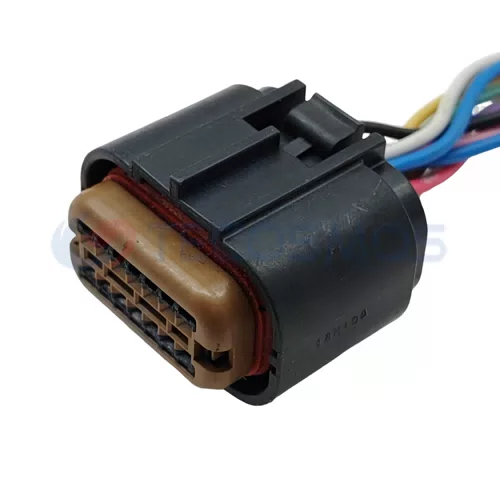Waterproof Wire Connector Cable Harness Automotive Enclosure Connector for Luxgen 14pin Female CT14-0045M - image 6