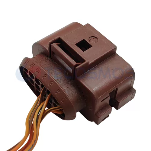 Waterproof Wire Connector Cable Harness Automotive Housing Connector for Volkswagen Audi 14pin Female CT14-006M-3 - image 2