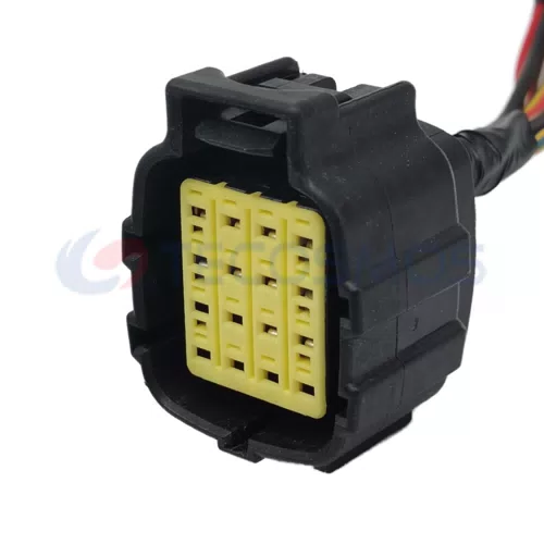 Automotive Accelerator Pedal Harness Connector Plug for Great Wall 16 Pin Female CT16-0019M - image 4