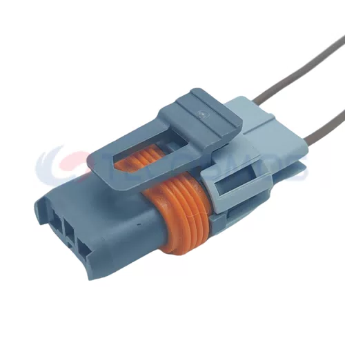 Auto Parts Car Headlight Socket Car Connector Waterproof Shell Suitable for Modern 2-pin Female CT2-0008m-3 - image 3
