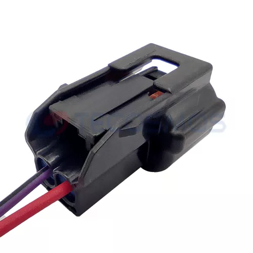 Automotive Fuel Injector Harness Connector Plug Waterproof Shell Suitable for VW 2pin Female CT2-0047M - image 3