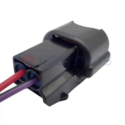 Automotive Fuel Injector Harness Connector Plug Waterproof Shell Suitable for VW 2pin Female CT2-0047M - image 4