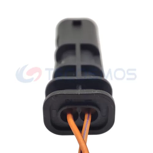 Automotive Waterproof Wiring Harness Connector Plug 2-pin Male CT2-0054G - image 5