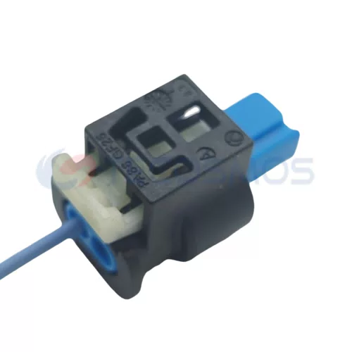 Auto Parts Black Label Tape Clip Connector 2-Pin Female CT2-0056M-1 Copper ABS Nylon - image 5