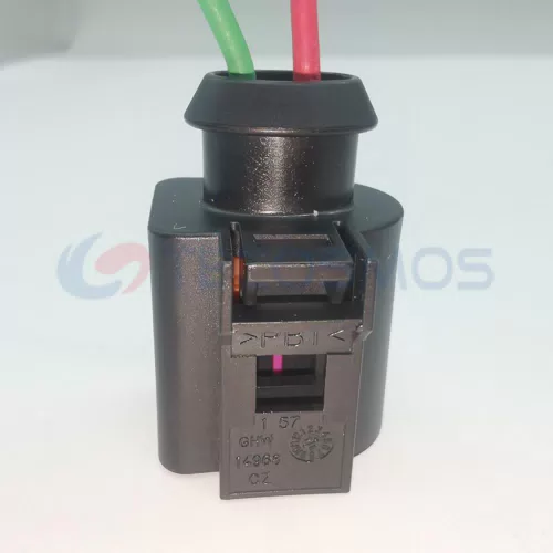 Waterproof Wire Connector Cable Data Car Enclosure Connector for Volkswagen Audi 2pin Female CT2-0078M - image 2