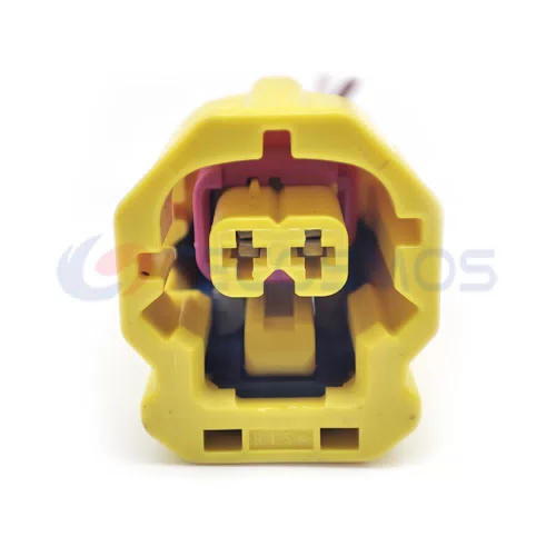 Automotive Speed Collision Sensor Plug Harness Connector Waterproof Shell for Tiguan 2-pin Female CT2-0140M