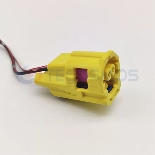 Automotive Speed Collision Sensor Plug Harness Connector Waterproof Shell for Tiguan 2-pin Female CT2-0140M - image 3