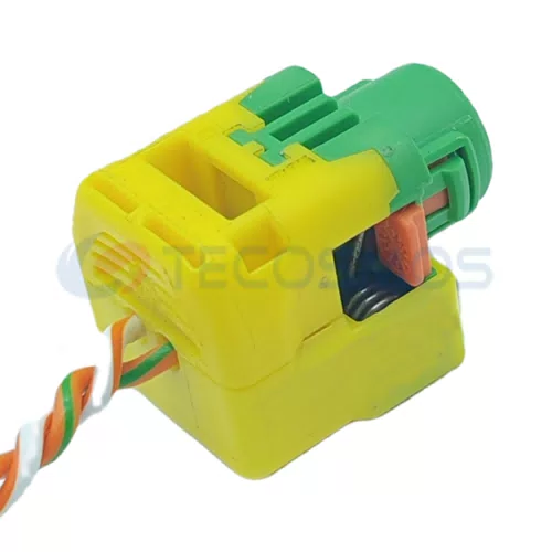 Auto Parts Waterproof CT2-0147m-2 Automotive Connector 2-Pin Female Airbag Plug-in with ABS and Nylon Housing Copper... - image 3