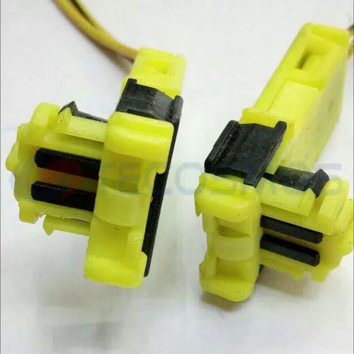 Car Connector For Toyota and For Honda Yellow 2pin sensor plug CT2-0158M - image 2