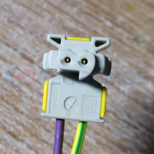 Car Connector For sensor plug has two pins in gray right slot CT2-0161M-2