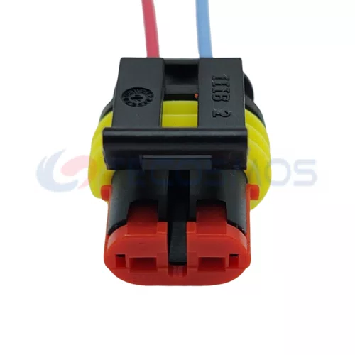 Automobile Waterproof Wiring Harness Connector Plug 2-pin Female CT2-0205m