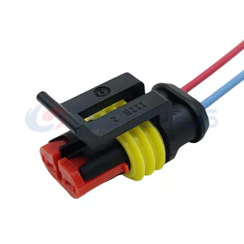 Automobile Waterproof Wiring Harness Connector Plug 2-pin Female CT2-0205m - image 2