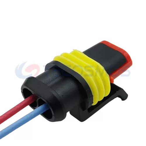 Automobile Waterproof Wiring Harness Connector Plug 2-pin Female CT2-0205m - image 3