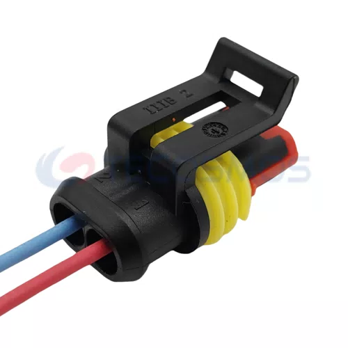 Automobile Waterproof Wiring Harness Connector Plug 2-pin Female CT2-0205m - image 4