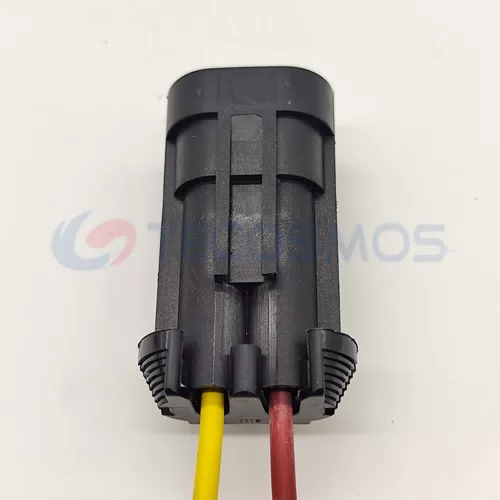 Waterproof Wire Connector Cable Harness Car Enclosure Connector for Ford 2pin Male CT2-0221G - image 2