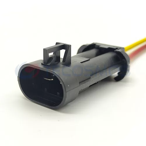 Waterproof Wire Connector Cable Harness Car Enclosure Connector for Ford 2pin Male CT2-0221G - image 5