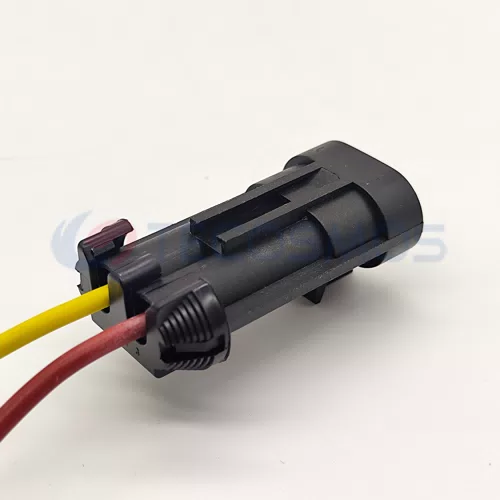 Waterproof Wire Connector Cable Harness Car Enclosure Connector for Ford 2pin Male CT2-0221G - image 6