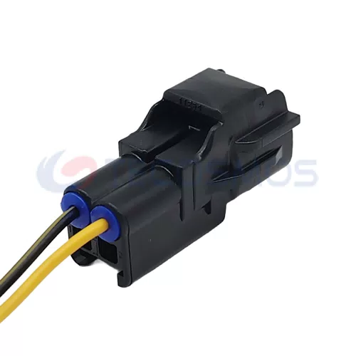 Automotive Headlight Harness Connector Plug Waterproof Shell Suitable for Toyota 2pin Male CT2-0263G - image 3