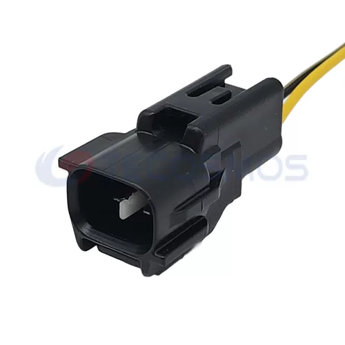 Automotive Headlight Harness Connector Plug Waterproof Shell Suitable for Toyota 2pin Male CT2-0263G - image 4