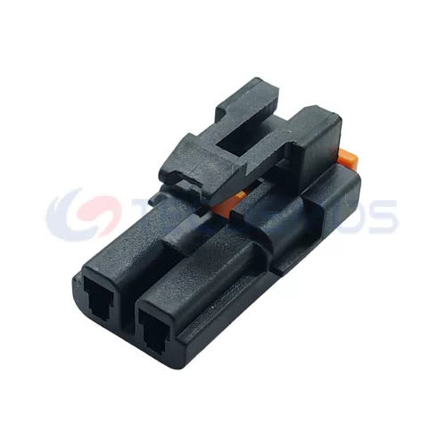 Waterproof IP66 Copper Contact Nylon/ABS Housing Wire Harness Blower Resistance Plug for Car 2-Pin Female CT2-0270M