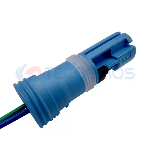 Automotive ABS Sensor Blue Connector Plug Waterproof Shell Suitable for BMW 2pin Female CT2-0276M - image 5