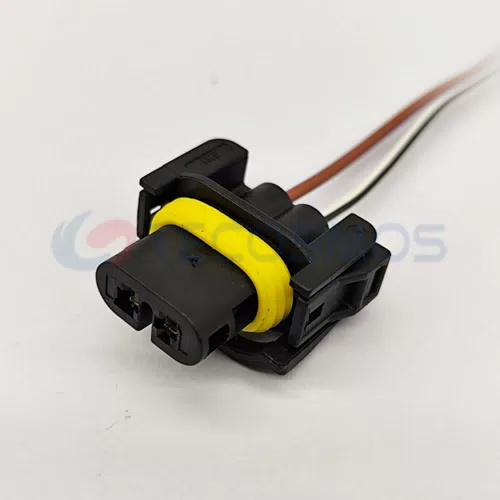 Automotive Light Plug, Wiring Harness Connector, Waterproof Shell 2-pin Female CT2-0298M - image 2
