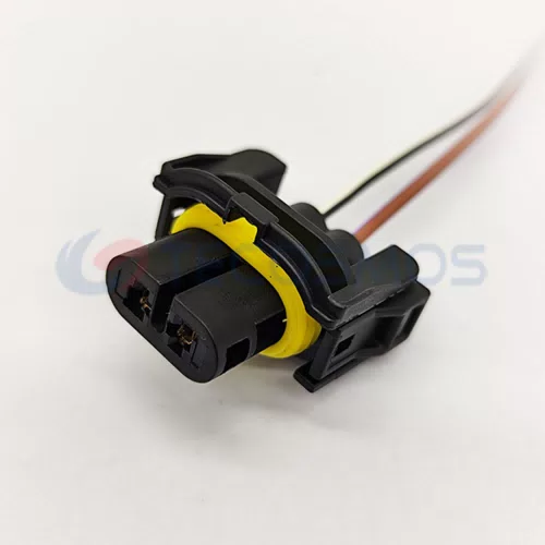 Automotive Light Plug, Wiring Harness Connector, Waterproof Shell 2-pin Female CT2-0298M - image 3