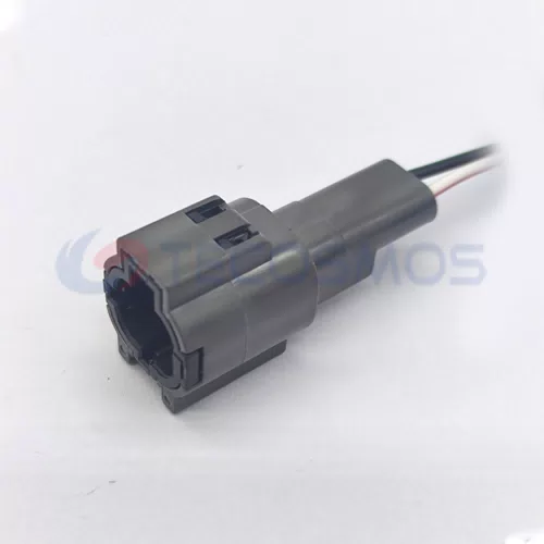 Automotive Turn signal Plug Harness Connector Waterproof Shell 2-pin Male CT2-0311G - image 3