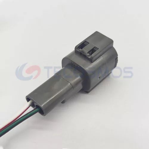 Automotive Turn signal Plug Harness Connector Waterproof Shell 2-pin Male CT2-0311G - image 5