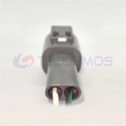 Automotive Turn signal Plug Harness Connector Waterproof Shell 2-pin Male CT2-0311G - image 6