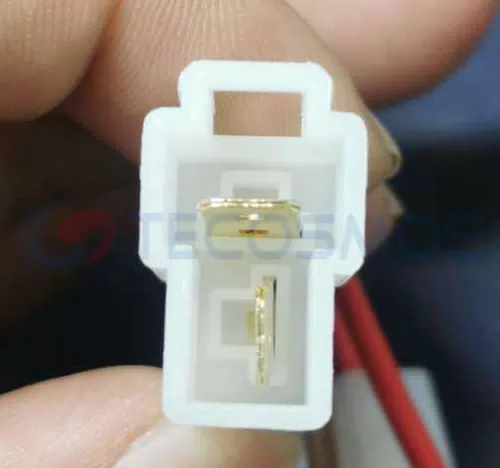 Car Connector For There are two pins on lower right of blower resistance male plug CT2-0349G - image 4