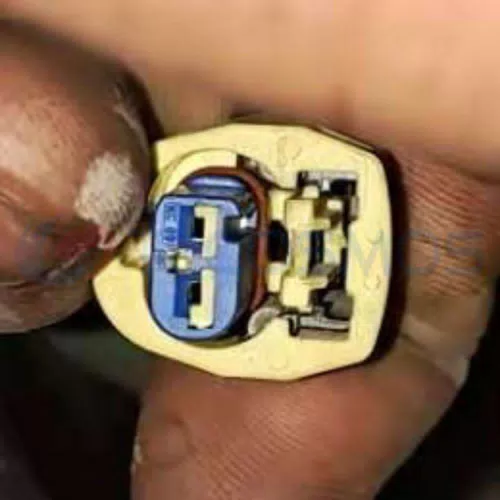 Car Connector For sensor plug has two blue pins CT2-0395M-1