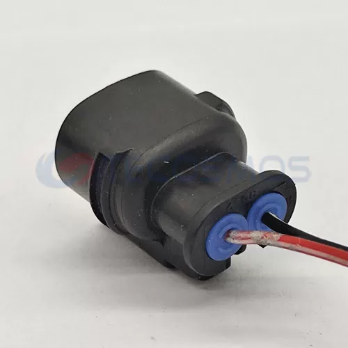 Waterproof Wire Connector Reverse Switch Harness Plug for Car 2 Pin Female CT2-0459M - image 6