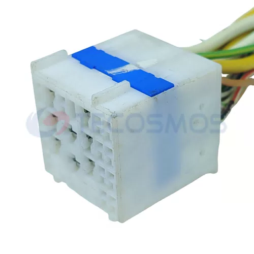 Automotive Airbag Total Plug Harness Connector Plug Copper Nylon/ABS IP66 Rated 21 Pin Female Waterproof Shell for CAR - image 3